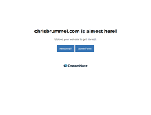 Tablet Screenshot of chrisbrummel.com